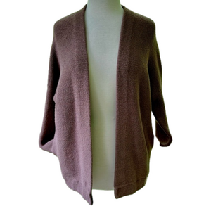 Free People Purple Size XSmall Sweater Knit Open Cardigan w/ Pockets